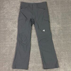 Eddie Bauer First Ascent Guide Pro Pants Men's 30 x 30 Fits 31 x 29 Gray Hiking